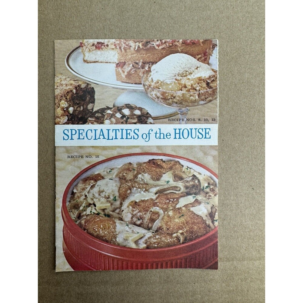 1960 Pet Milk Co. Recipe Booklet Pamphlet Specialties of the House‎ #15